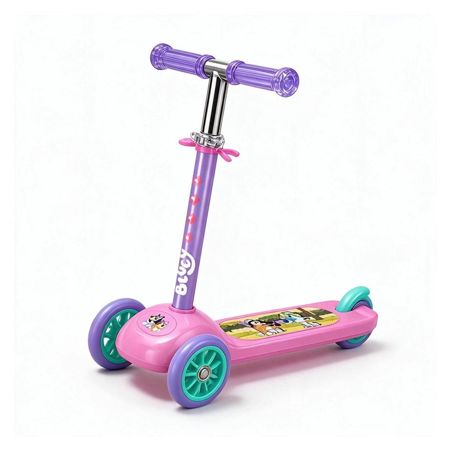 RYD 3W-MICRO SCOOTER W/DIY BLUEY (PINK) DECO SET