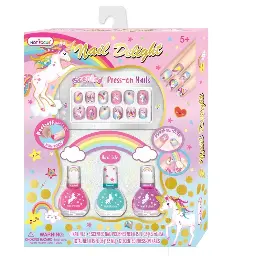 Hot Focus Nail Delight Unicorn Scented Nail Set