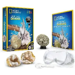 NATIONAL GEOGRAPHIC Break Open 2 Geodes (STEM)