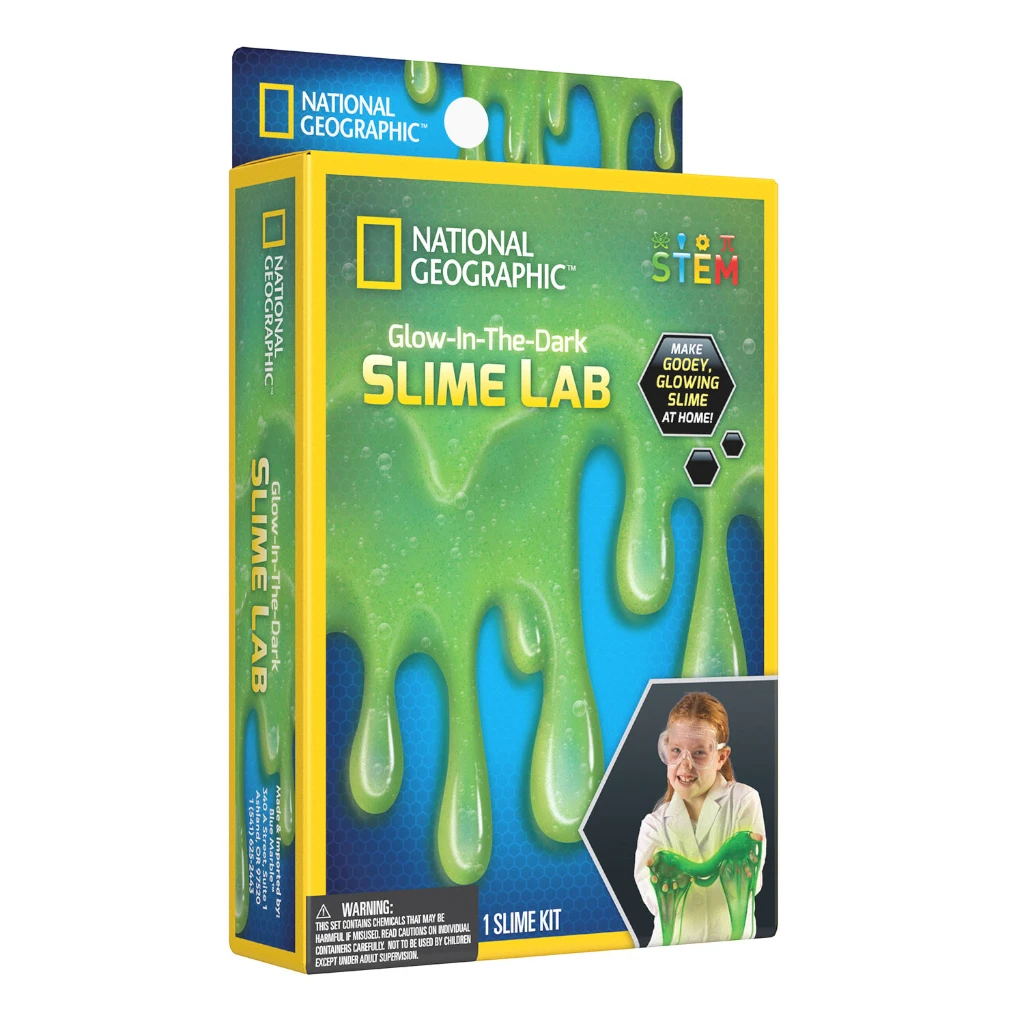 NATIONAL GEOGRAPHIC Glow-in-the-Dark Slime Lab