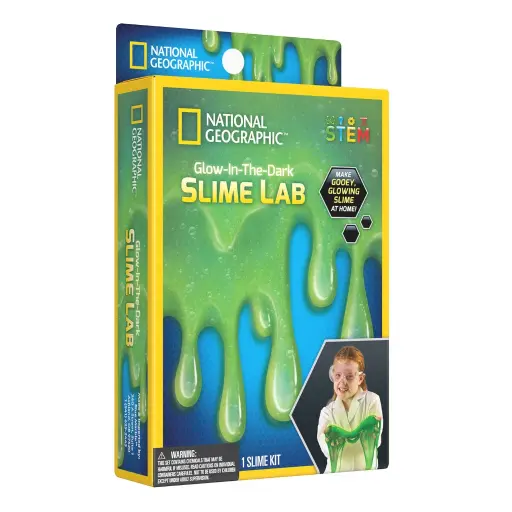 NATIONAL GEOGRAPHIC Glow-in-the-Dark Slime Lab