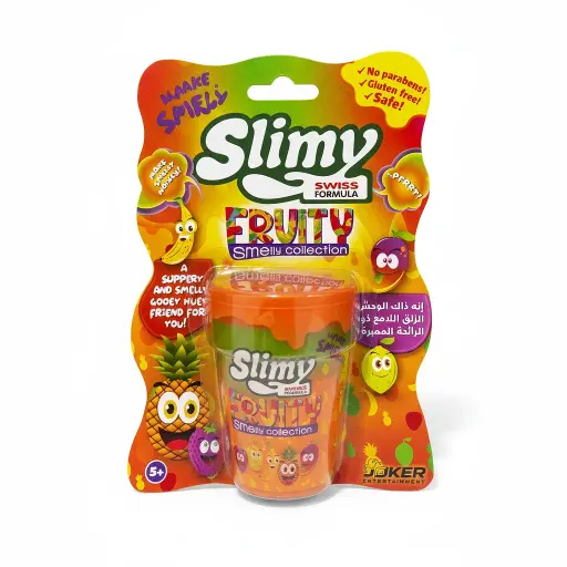 SLIMY Fruity Smelly Collection – Scented Slime 80g - Orange