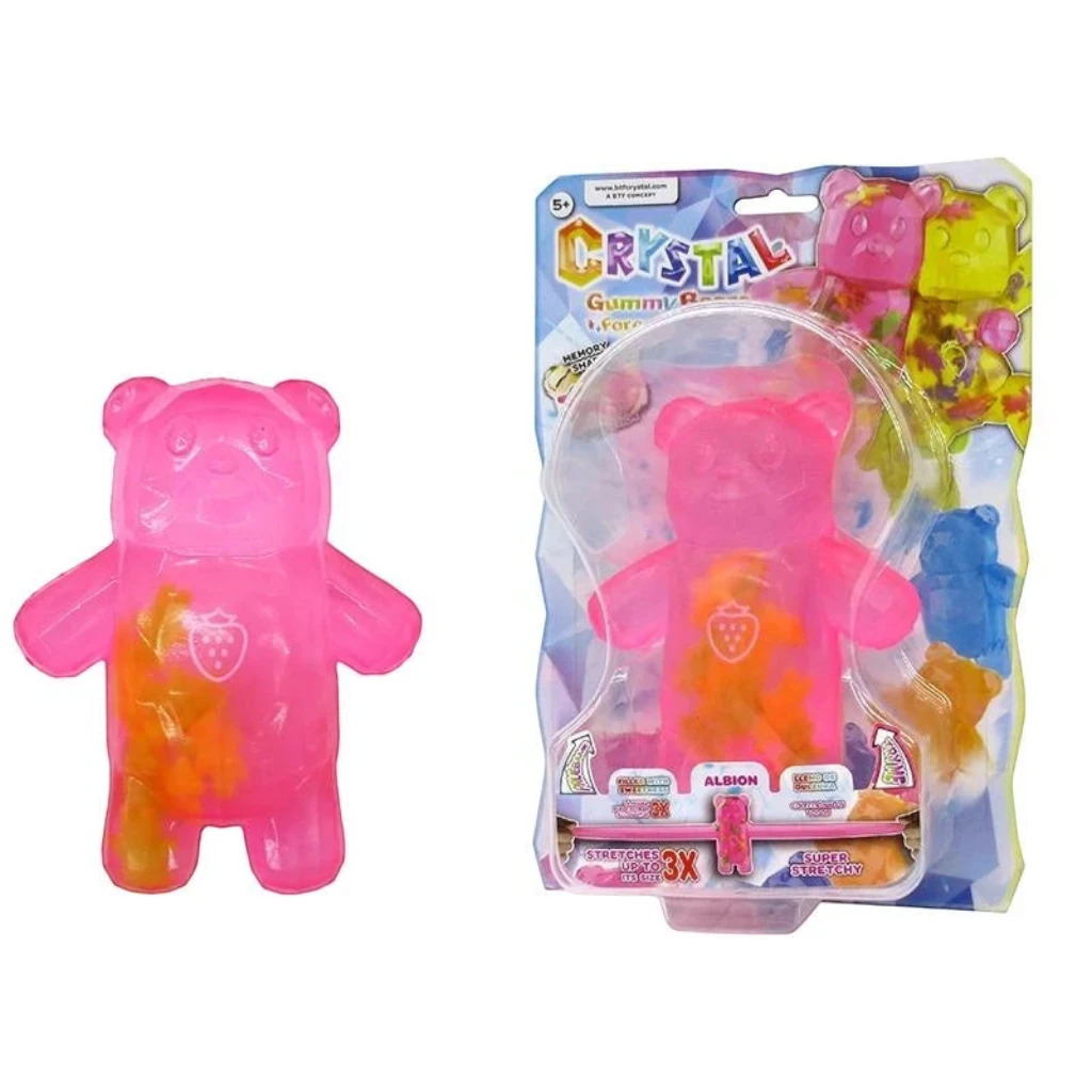Crystal 14cm Characters – Gummy Bears Forever Series -Pink