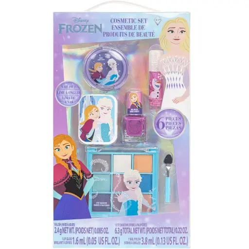 Disney Frozen 6-Piece Cosmetic Set – Anna & Elsa
