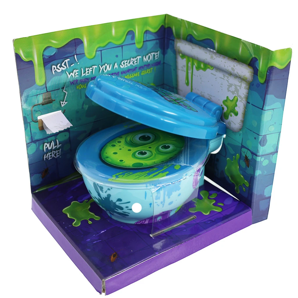 SLIMY Monster In My Toilet