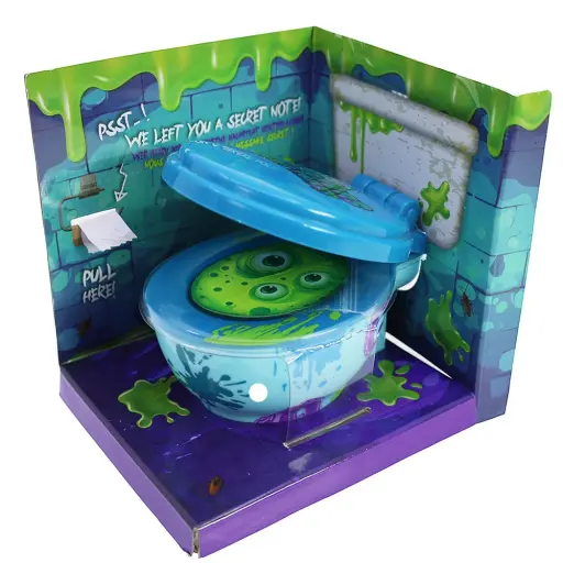 SLIMY Monster In My Toilet