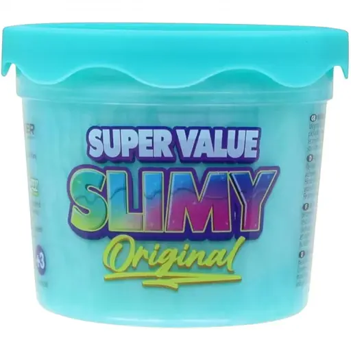 SLIMY Super Value Original Slime 4oz (112g) – Aqua Blue