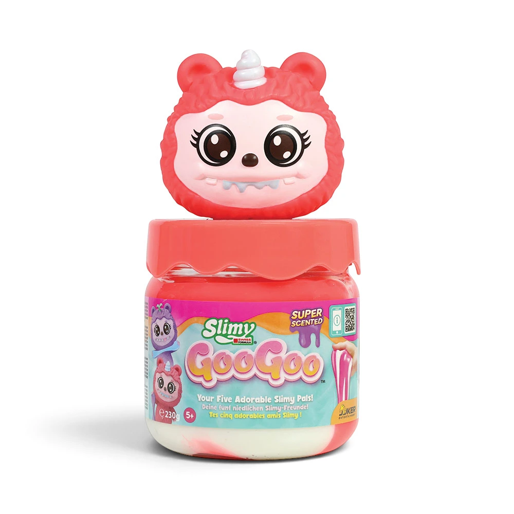 Slimy GooGoo Gang Super Scented Character Jar – Pink, 230 g