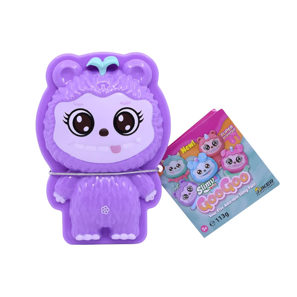 Slimy GooGoo Gang 4oz Half 3D Character – Purple, 113 g