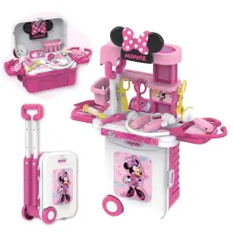 DISNEY MINNIE MOUSE — 3-IN-1 DOCTOR SET TROLLEY CASE