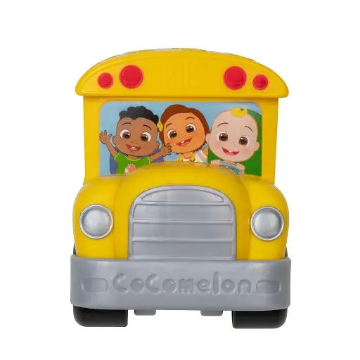 COCOMELON — MINI VEHICLE: YELLOW SCHOOL BUS WITH JJ