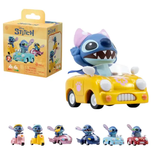 DISNEY LILO & STITCH — ZOOM HERO MINI PULLBACK VEHICLES