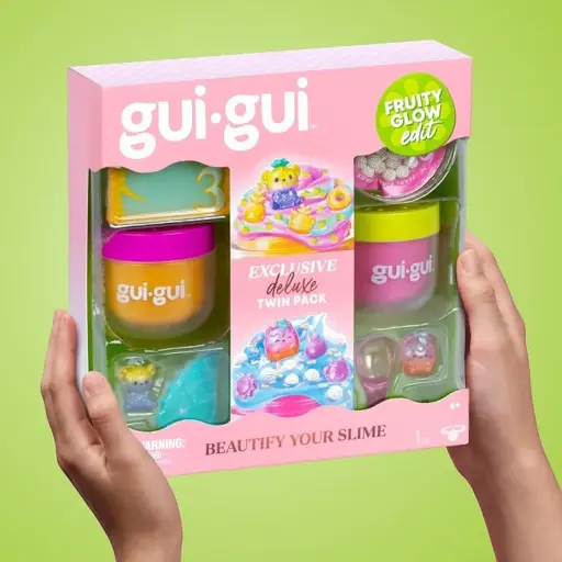 GUI GUI Fruity Glow Deluxe Twin Pack Slime Kit