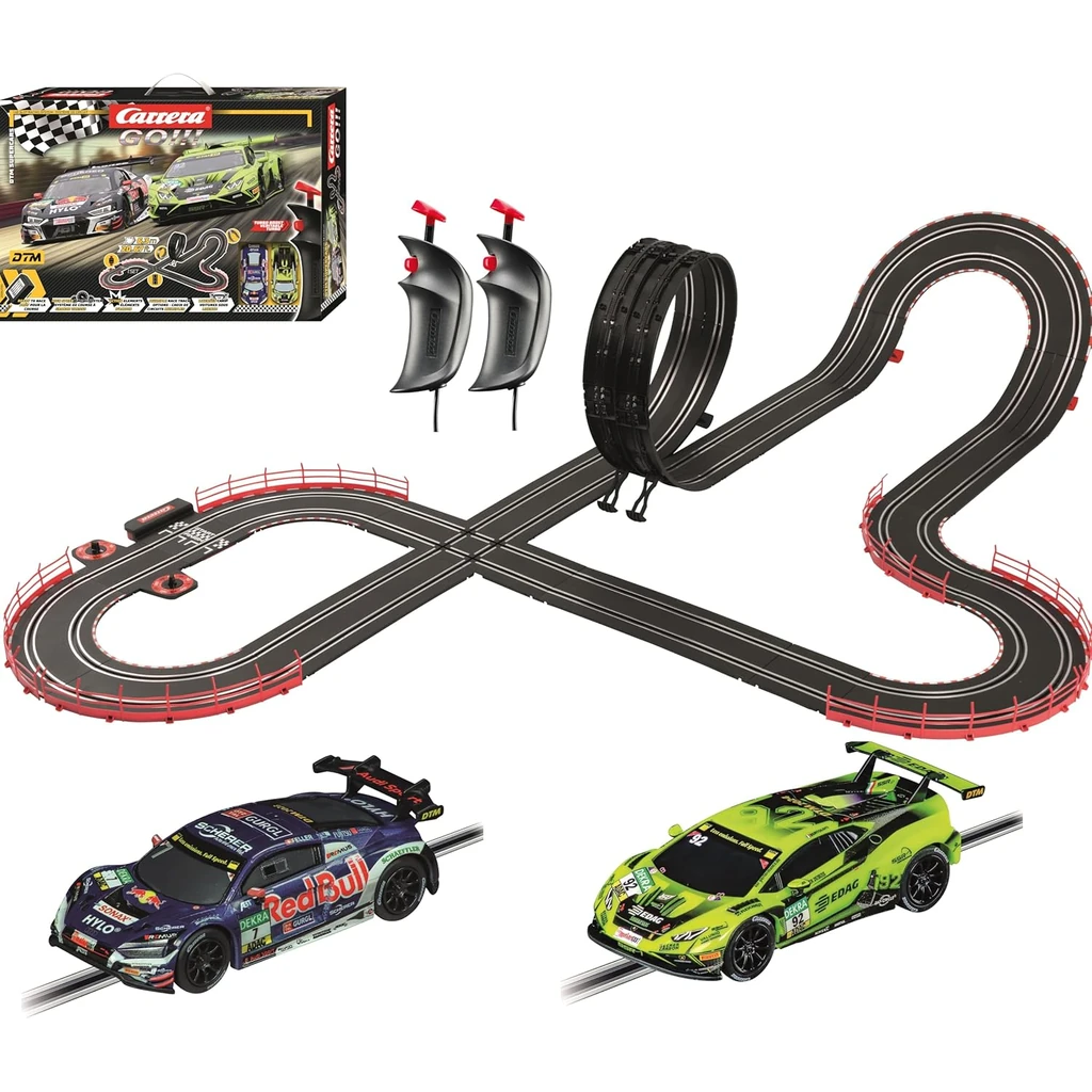 Carrera GO!!! DTM Supercars Slot Car Racing Set – 6.3 m