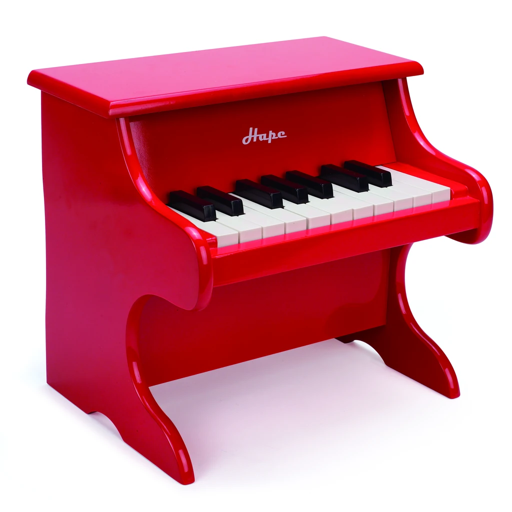Hape Playful Piano – Wooden Toy Piano with 18 Keys