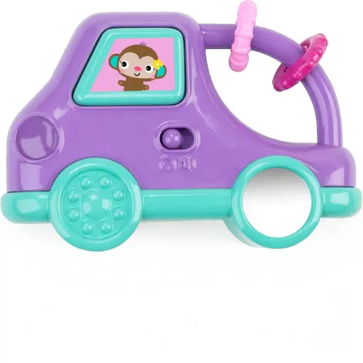 Bright Starts Safari Driver™ Take Along Toy (Purple)