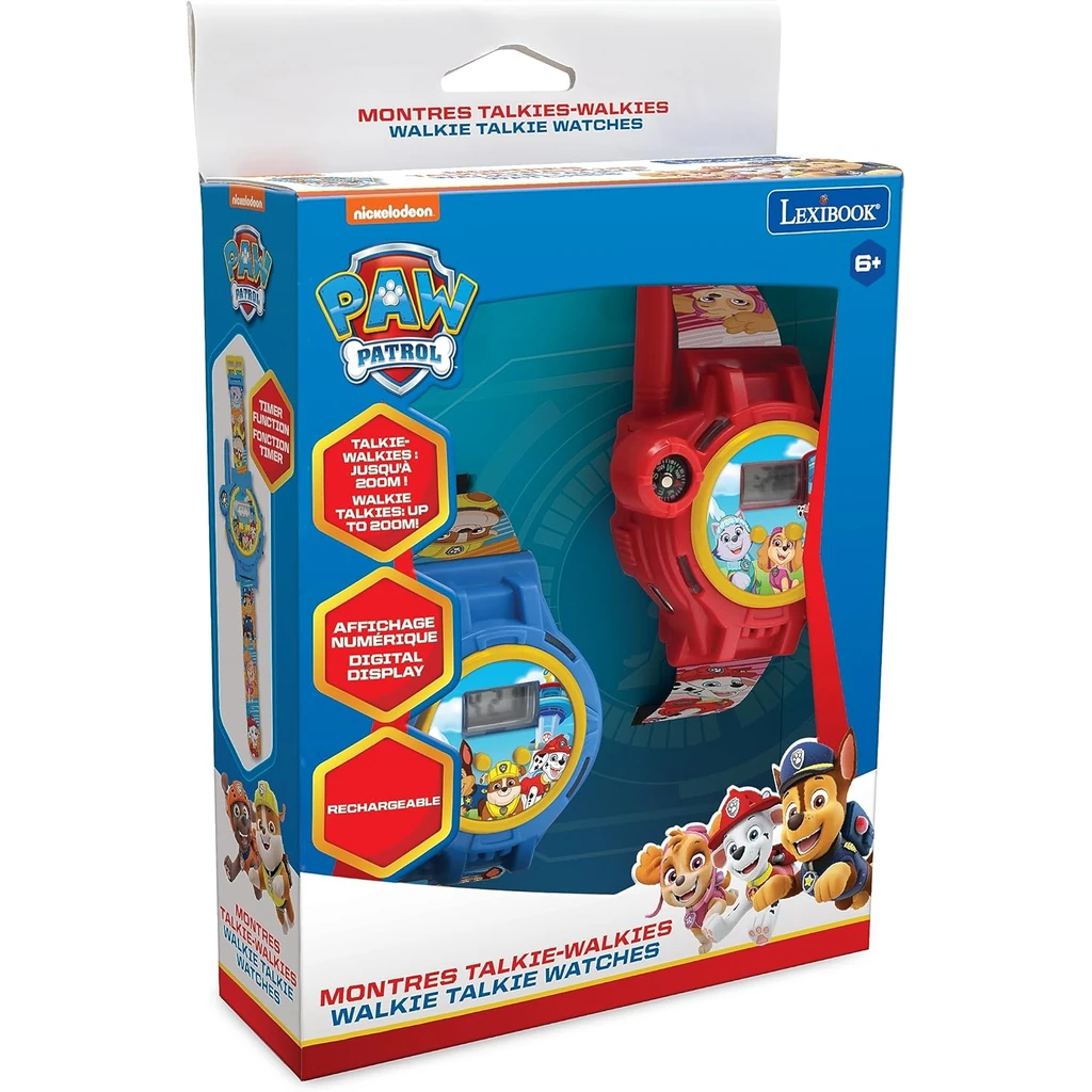 Lexibook PAW Patrol Digital Watch with Walkie- Talkie