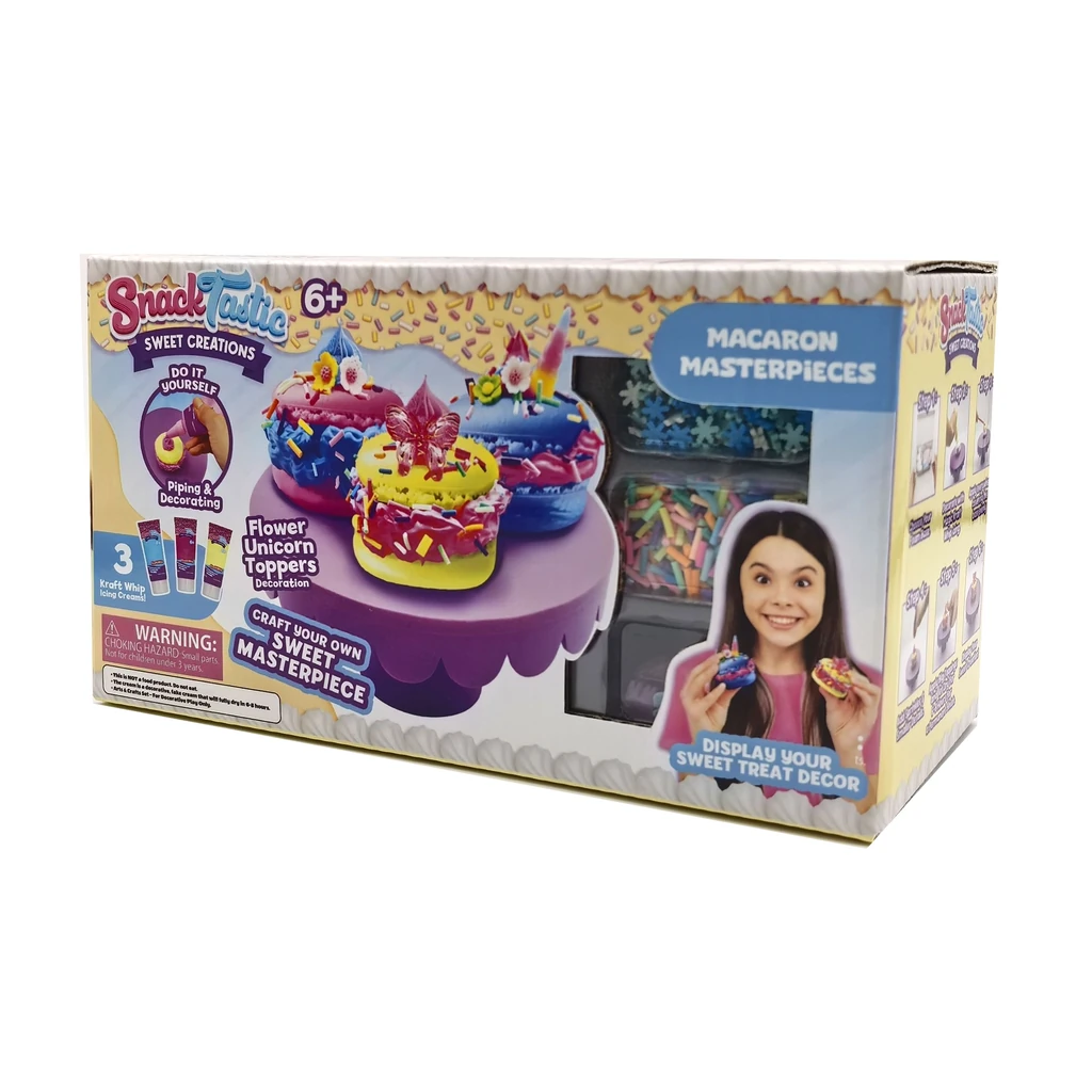 Snack Tastic Sweet Creations DIY Kit – Macaron Masterpieces