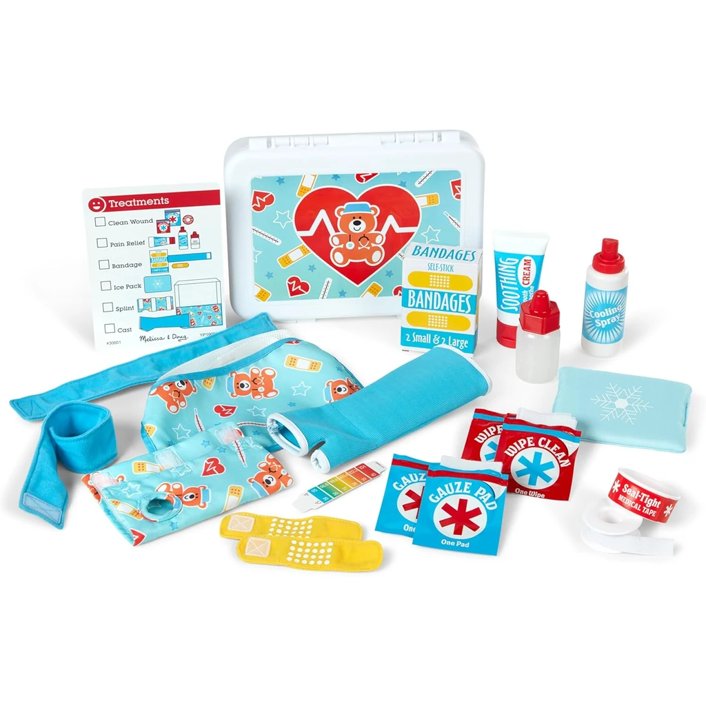 Melissa and Doug Get Well First Aid Kit Play Set