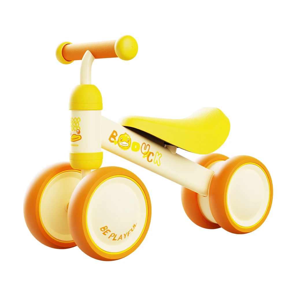 B.Duck 6" Toddler Balance Bike – Yellow (1003)
