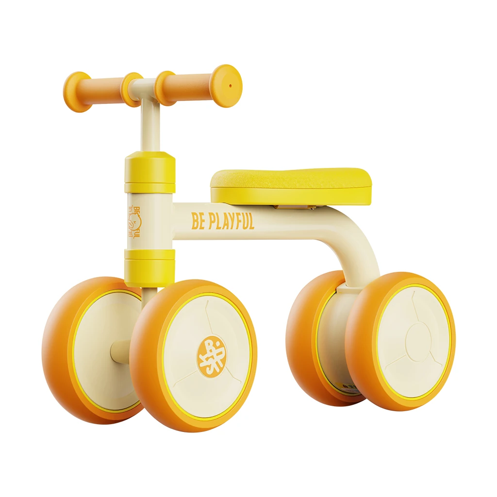 B.Duck 6" Baby Balance Bike – Orange (1003H)