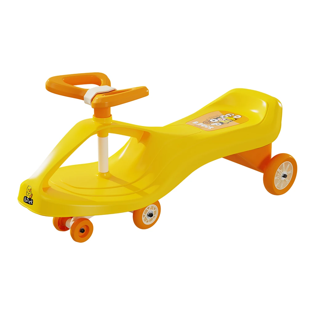 B.Duck Twist Car – Yellow (1082)