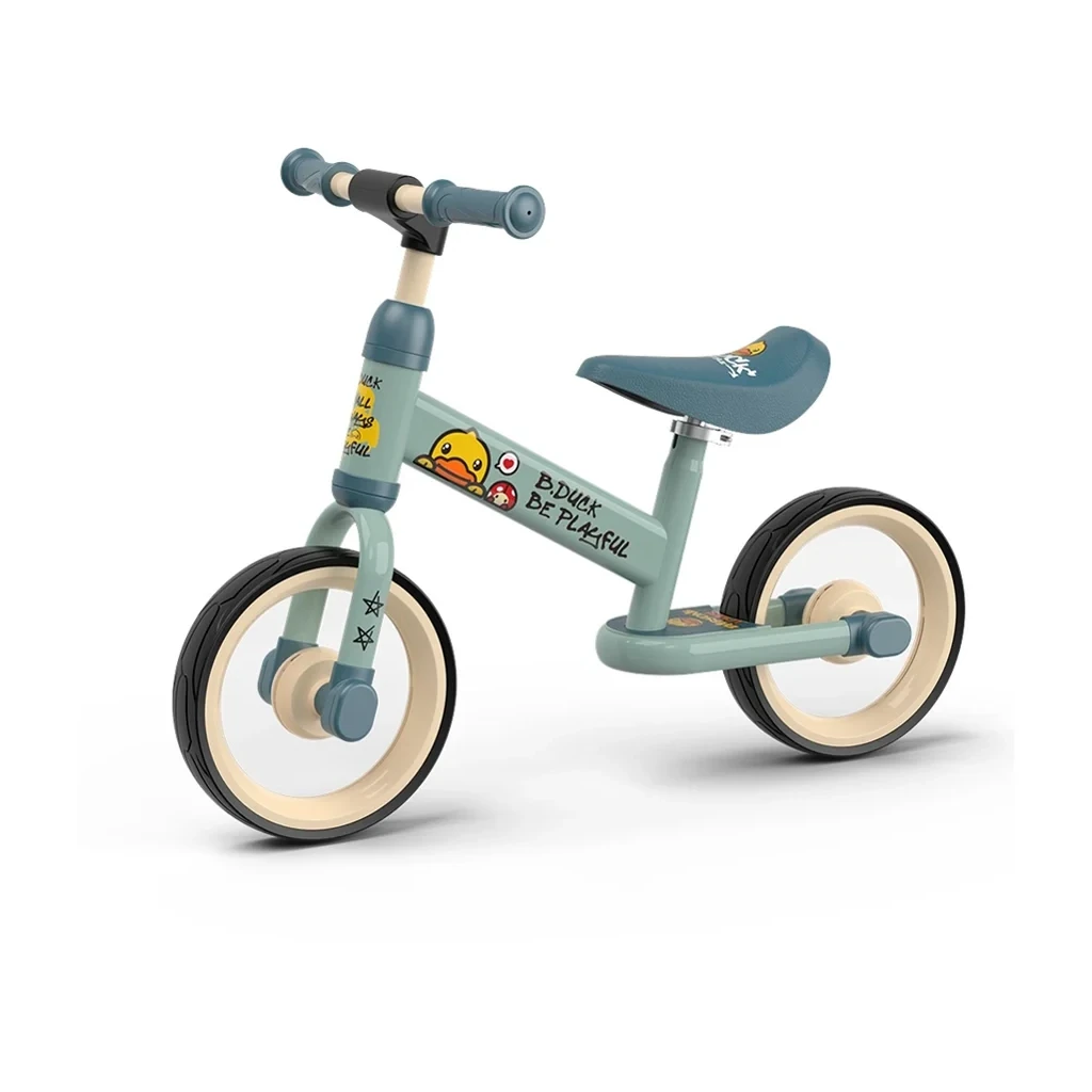 B.Duck 9" Kids Balance Bike – Green (1012S)