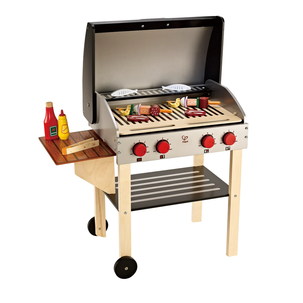 Hape Gourmet Grill with Food