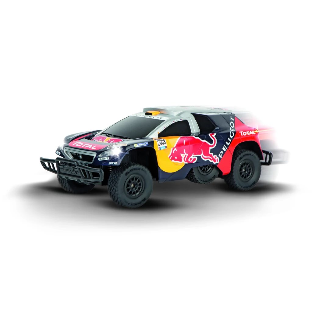 R/C PEUGEOT 08 DKR 16 RED BULL 1:16
