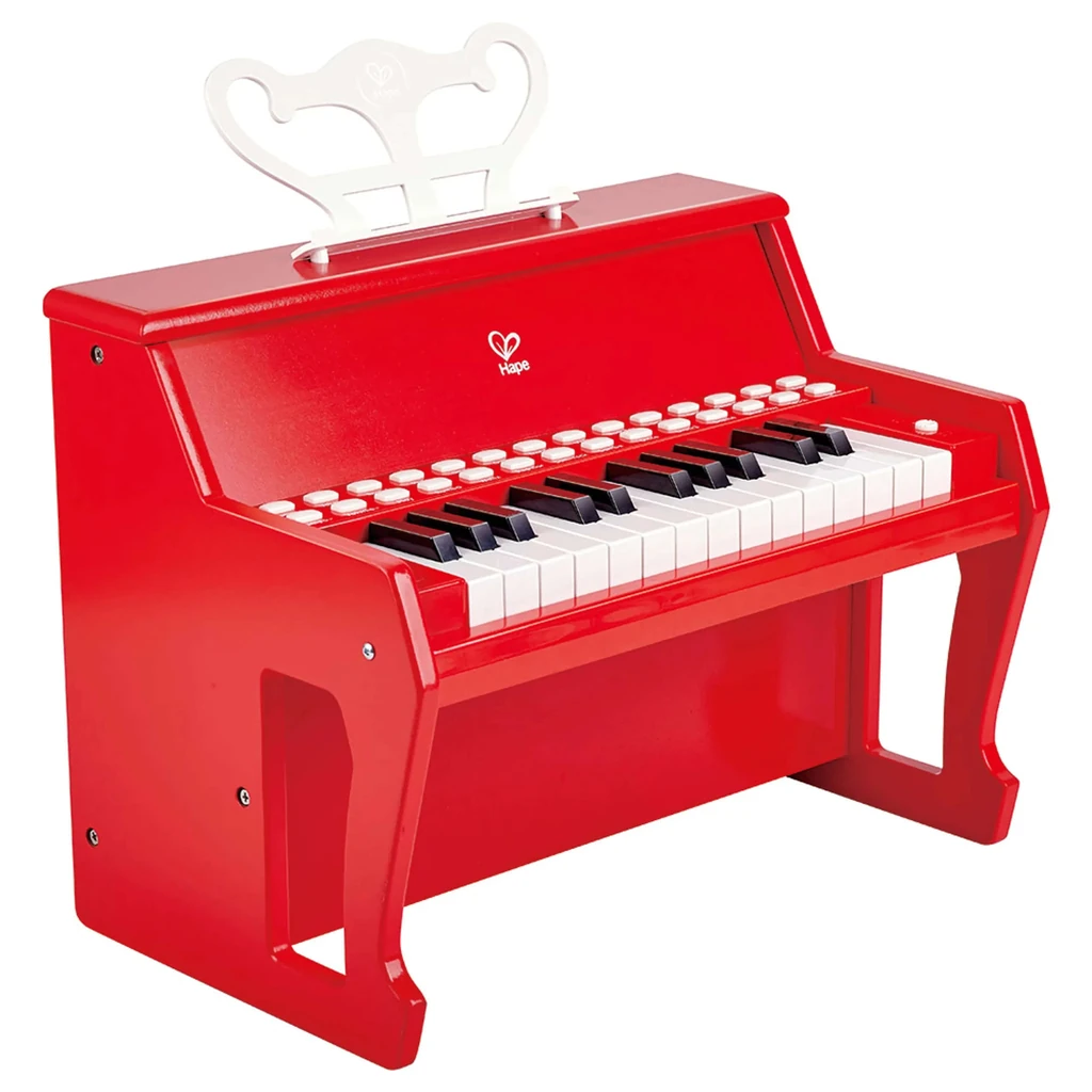 Hape Learn with Lights Piano, Red