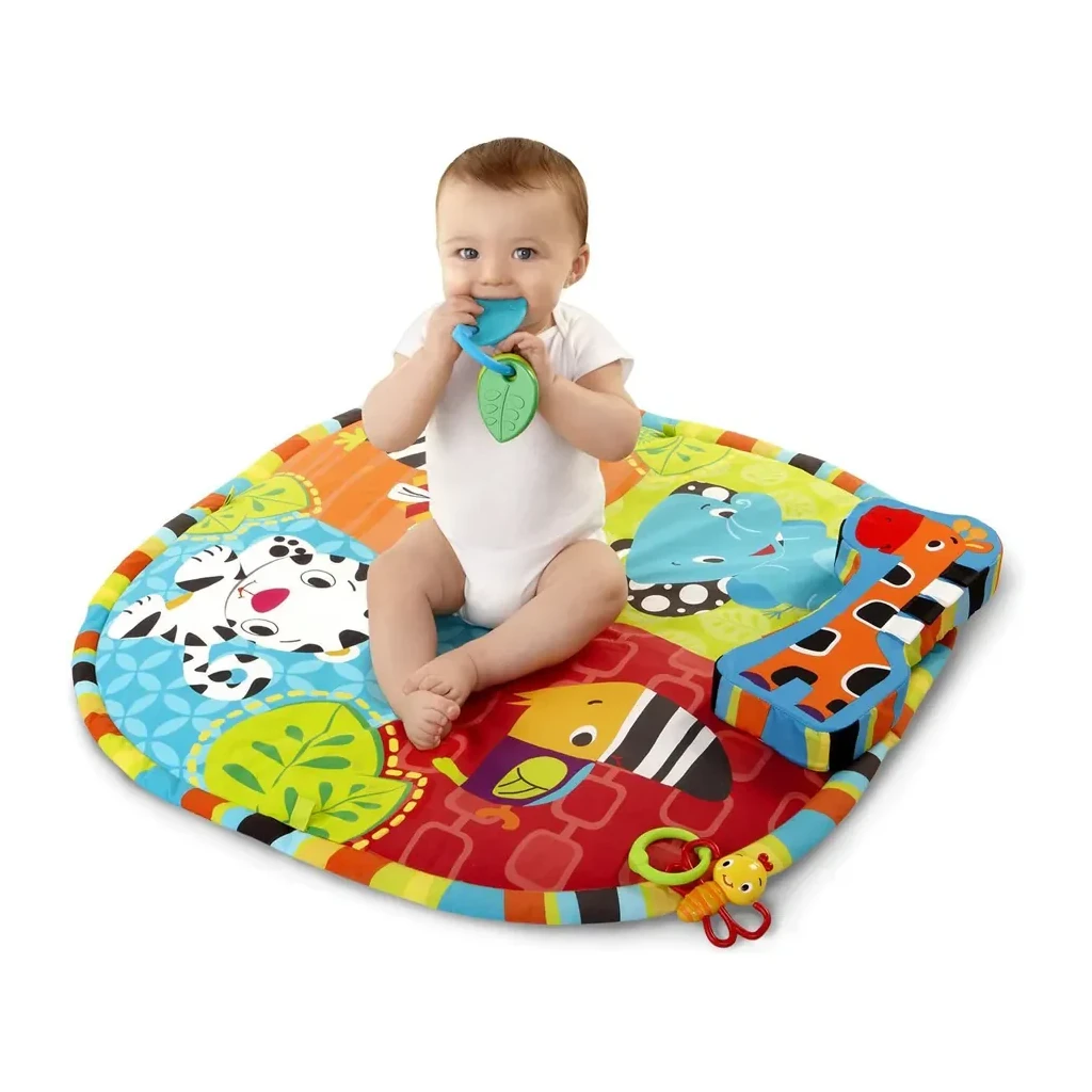 Bright Starts Sys spots & stripes gym: safari