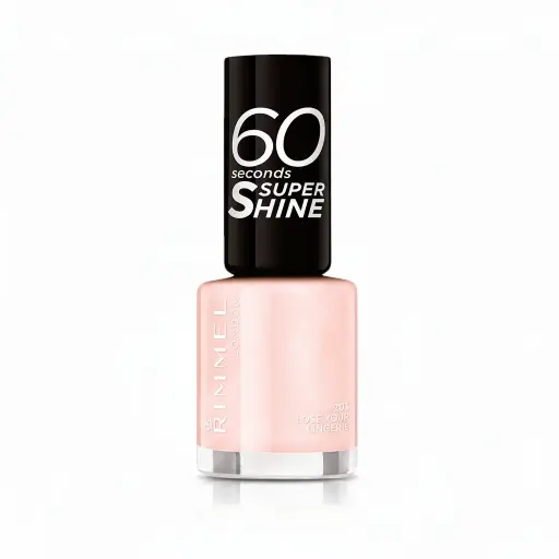 Rimmel London 60 Seconds Super Shine Nail Polish - 203 Lose Your Lingerie (8 ml)