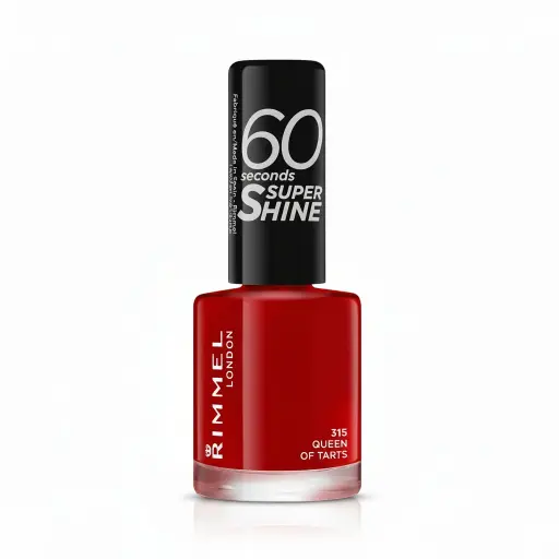 Rimmel London 60 Seconds Super Shine Nail Polish - 315 Queen of Tarts (8 ml)