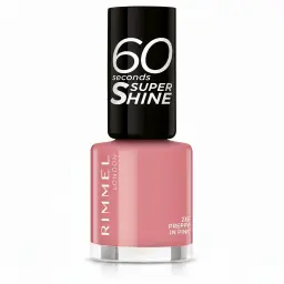 Rimmel London 60 Seconds Nude Nail Polish - 235 Preppy In Pink (8 ml)