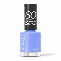 Rimmel London 60 Seconds Super Shine Nail Polish - 856 Blue Breeze (8 ml)
