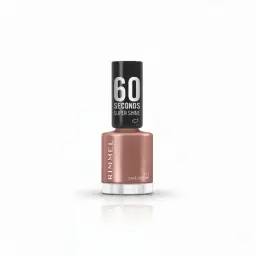 Rimmel London 60 Seconds Super Shine Nail Polish - 111 Café Crème (8 ml)
