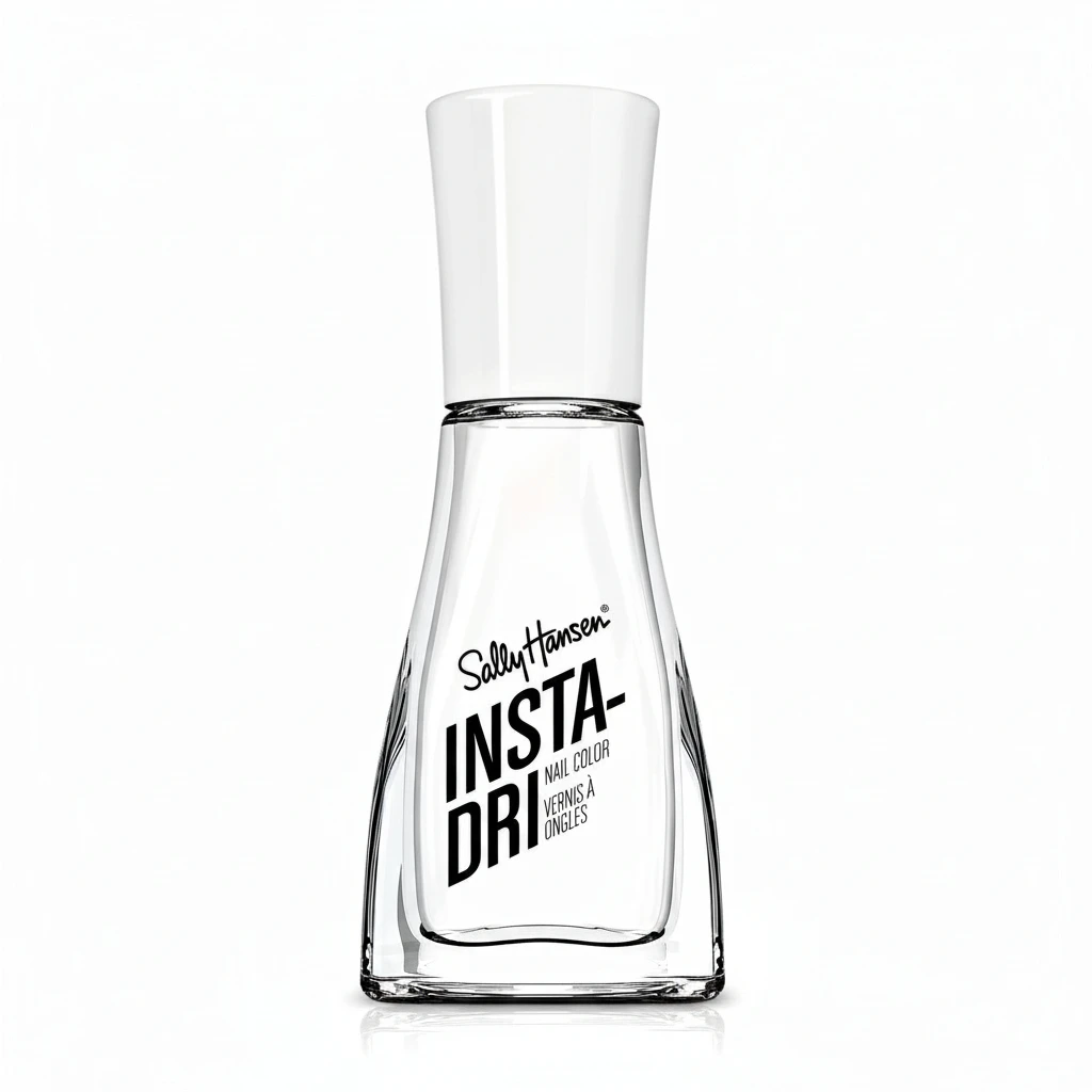 Sally Hansen Insta-Dri Nail Polish - White On Time