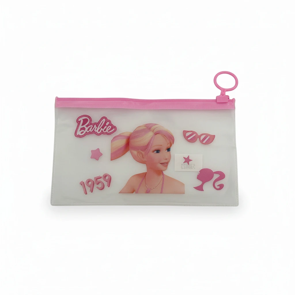 Barbie Frosted Zip Pouch